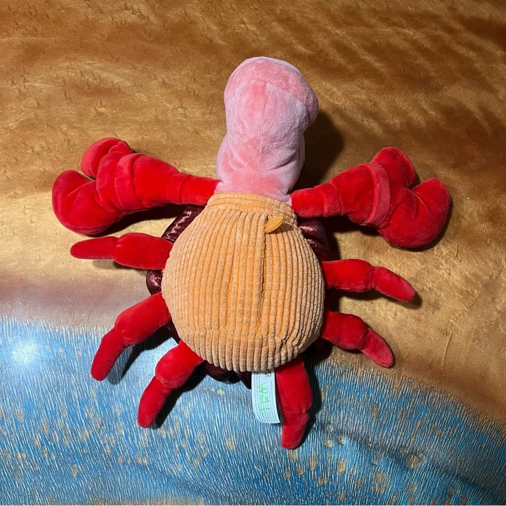 Scentsy Buddy Disney Sebastian Crab Little Mermaid Plush metallic red